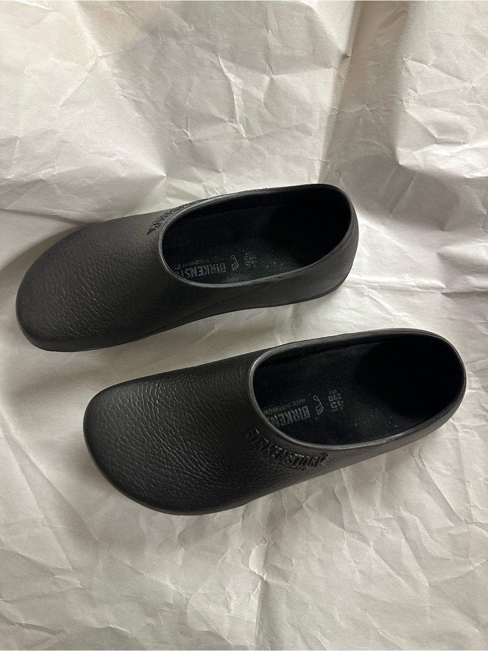 EUC Professional Birki Clog by Birkenstock in Black Slip-On UNISEX - Picture 3 of 16